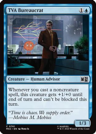 TVA Bureaucrat  (MSC-761) - [Commander: Marvel Super Heroes]