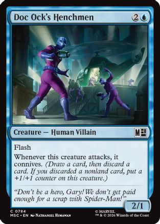 Doc Ock's Henchmen  (MSC-784) - [Commander: Marvel Super Heroes]