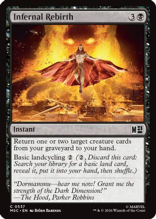Infernal Rebirth  (MSC-537) - [Commander: Marvel Super Heroes]