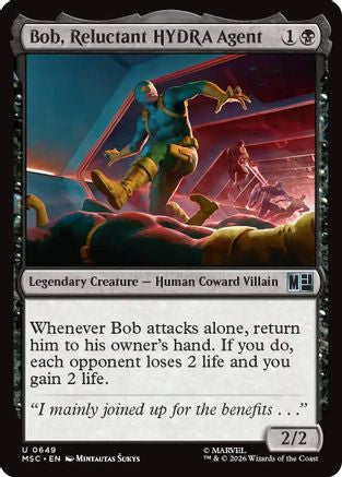 Bob, Reluctant HYDRA Agent  (MSC-649) - [Commander: Marvel Super Heroes]