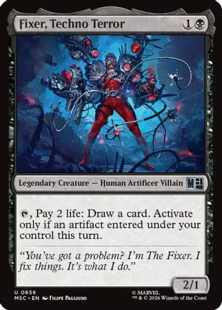 Fixer, Techno Terror  (MSC-656) - [Commander: Marvel Super Heroes]