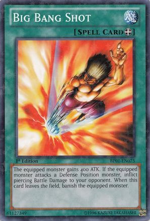 Big Bang Shot [BP01-EN075] Starfoil Rare - Trinity Hobby