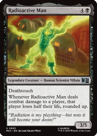 Radioactive Man  (MSC-665) - [Commander: Marvel Super Heroes]