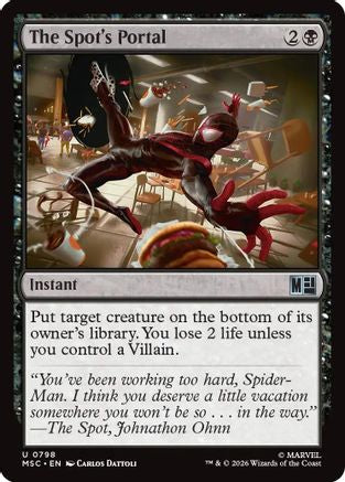 The Spot's Portal  (MSC-798) - [Commander: Marvel Super Heroes]