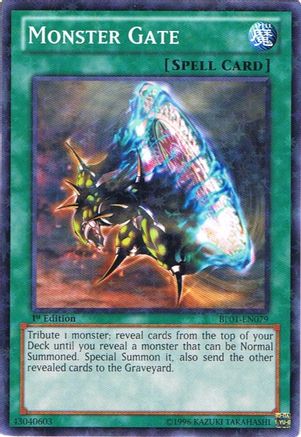 Monster Gate [BP01-EN079] Starfoil Rare - Trinity Hobby