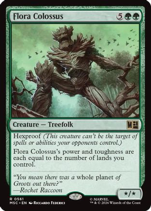 Flora Colossus  [Foil]  (MSC-561) - [Commander: Marvel Super Heroes]