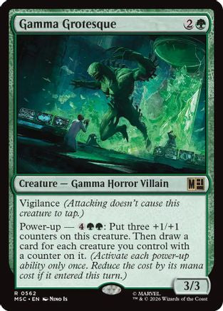 Gamma Grotesque  (MSC-562) - [Commander: Marvel Super Heroes]
