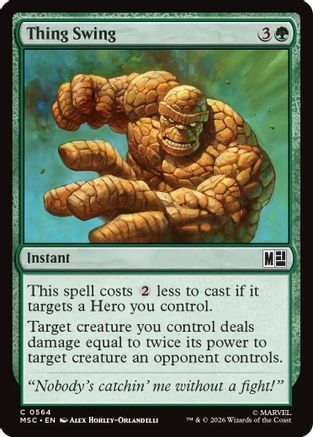 Thing Swing  (MSC-564) - [Commander: Marvel Super Heroes]