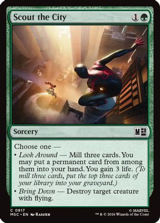 Scout the City  (MSC-817) - [Commander: Marvel Super Heroes]