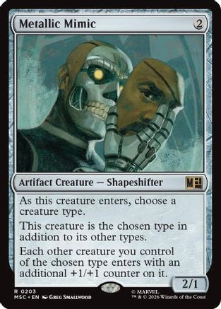 Metallic Mimic  (MSC-203) - [Commander: Marvel Super Heroes]