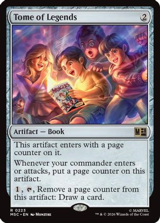 Tome of Legends  (MSC-223) - [Commander: Marvel Super Heroes]