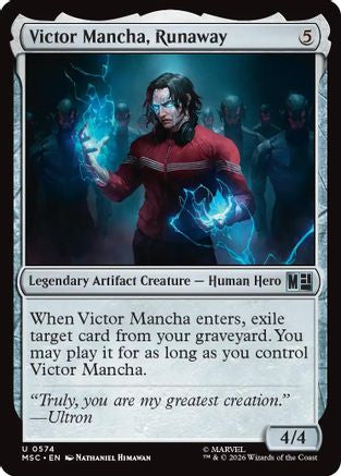 Victor Mancha, Runaway  [Foil]  (MSC-574) - [Commander: Marvel Super Heroes]