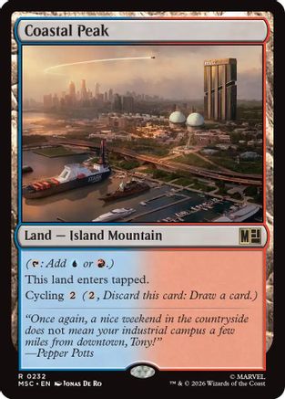 Coastal Peak  (MSC-232) - [Commander: Marvel Super Heroes]