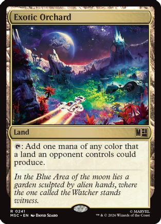 Exotic Orchard  (MSC-241) - [Commander: Marvel Super Heroes]