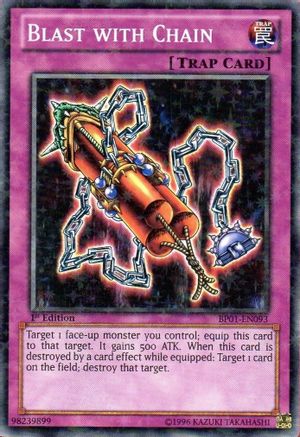 Blast with Chain [BP01-EN093] Starfoil Rare - Trinity Hobby