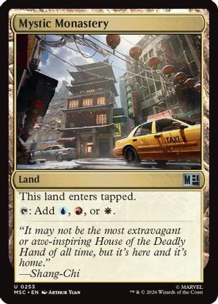 Mystic Monastery  (MSC-253) - [Commander: Marvel Super Heroes]