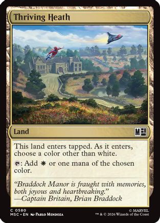 Thriving Heath  (MSC-580) - [Commander: Marvel Super Heroes]