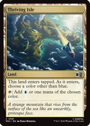 Thriving Isle  (MSC-581) - [Commander: Marvel Super Heroes]