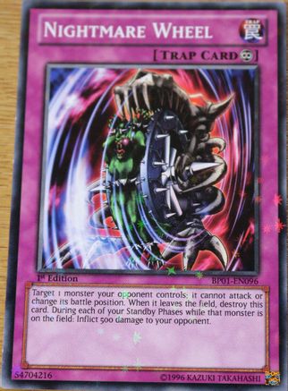 Nightmare Wheel [BP01-EN096] Starfoil Rare - Trinity Hobby
