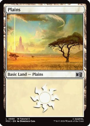 Plains (0868)  (MSC-868) - [Commander: Marvel Super Heroes]