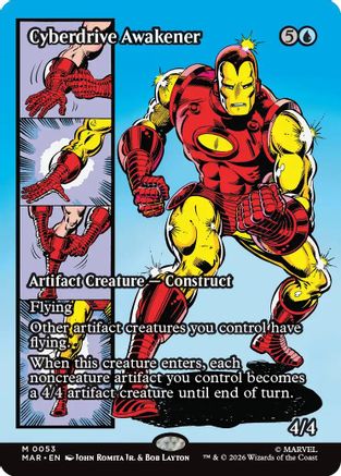 Cyberdrive Awakener (Borderless)  (MAR-053) - [Marvel Universe Eternal-Legal]