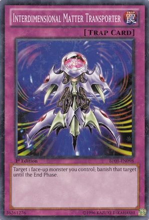 Interdimensional Matter Transporter [BP01-EN098] Starfoil Rare - Trinity Hobby