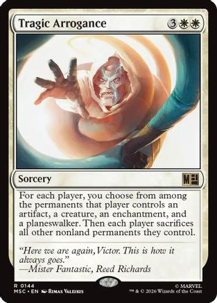 Tragic Arrogance  (MSC-144) - [Commander: Marvel Super Heroes]