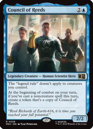 Council of Reeds  (MSC-028) - [Commander: Marvel Super Heroes]
