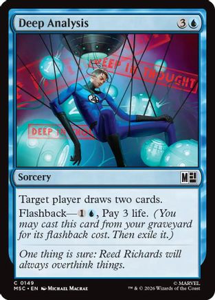 Deep Analysis  (MSC-149) - [Commander: Marvel Super Heroes]