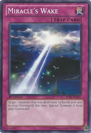 Miracle's Wake [BP01-EN107] Starfoil Rare - Trinity Hobby