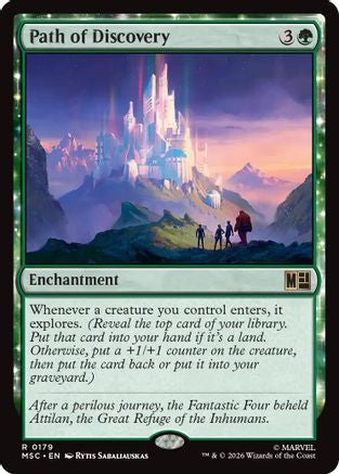 Path of Discovery  (MSC-179) - [Commander: Marvel Super Heroes]