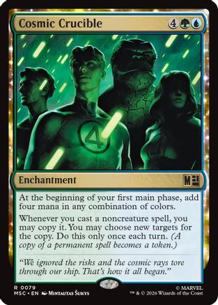 Cosmic Crucible  (MSC-079) - [Commander: Marvel Super Heroes]