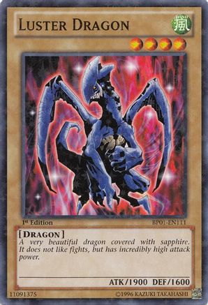 Luster Dragon [BP01-EN111] Starfoil Rare - Trinity Hobby