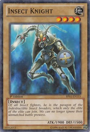 Insect Knight [BP01-EN115] Starfoil Rare - Trinity Hobby