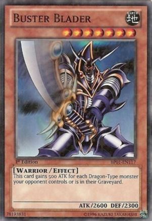 Buster Blader [BP01-EN117] Starfoil Rare - Trinity Hobby