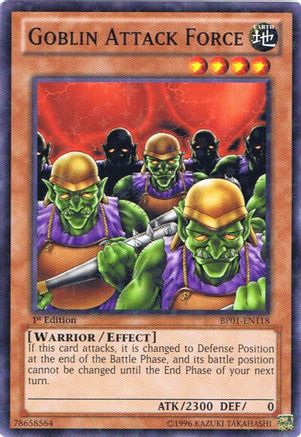 Goblin Attack Force [BP01-EN118] Starfoil Rare - Trinity Hobby