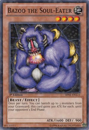Bazoo the Soul-Eater [BP01-EN119] Starfoil Rare - Trinity Hobby