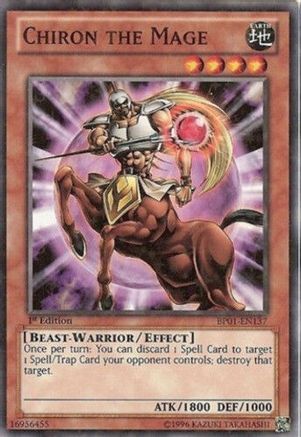 Chiron the Mage [BP01-EN137] Starfoil Rare - Trinity Hobby