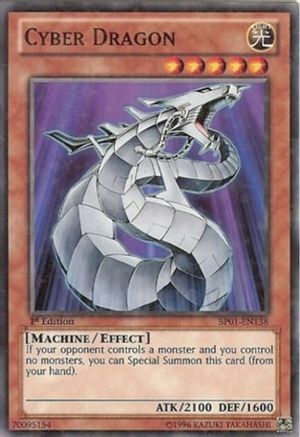 Cyber Dragon [BP01-EN138] Starfoil Rare - Trinity Hobby