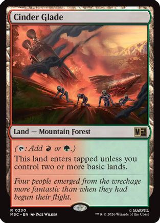 Cinder Glade  (MSC-230) - [Commander: Marvel Super Heroes]