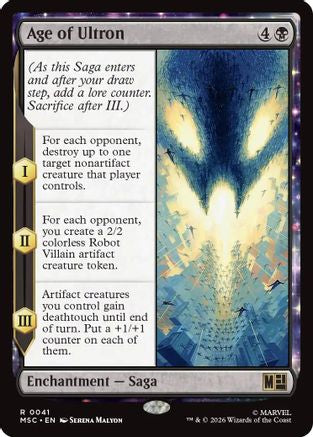 Age of Ultron  (MSC-041) - [Commander: Marvel Super Heroes]