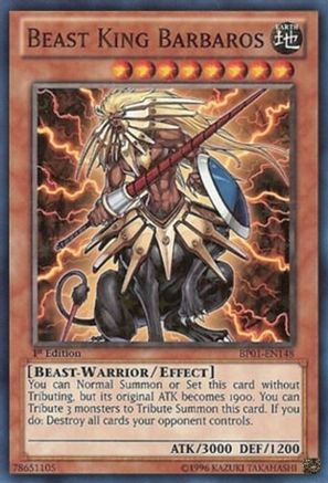 Beast King Barbaros [BP01-EN148] Starfoil Rare - Trinity Hobby