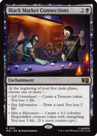 Black Market Connections  (MSC-155) - [Commander: Marvel Super Heroes]