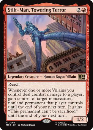 Stilt-Man, Towering Terror  (MSC-061) - [Commander: Marvel Super Heroes]