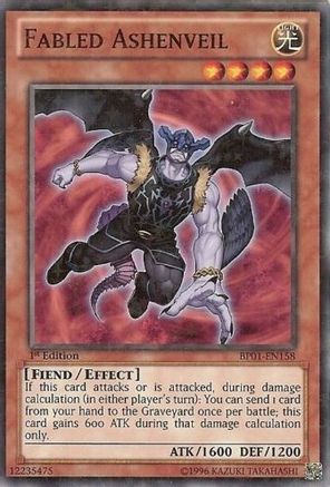 Fabled Ashenveil [BP01-EN158] Starfoil Rare - Trinity Hobby