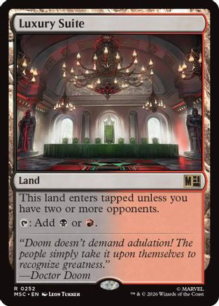 Luxury Suite  (MSC-252) - [Commander: Marvel Super Heroes]
