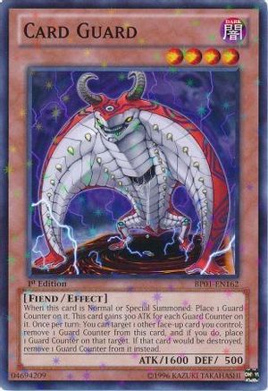 Card Guard [BP01-EN162] Starfoil Rare - Trinity Hobby
