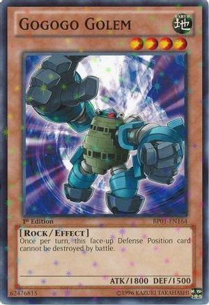 Gogogo Golem [BP01-EN164] Starfoil Rare - Trinity Hobby