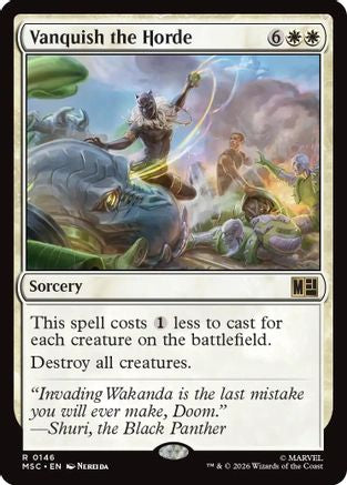 Vanquish the Horde  (MSC-146) - [Commander: Marvel Super Heroes]
