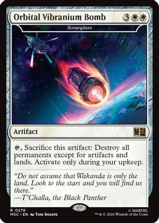 Orbital Vibranium Bomb - Scourglass  (MSC-276) - [Commander: Marvel Super Heroes]
